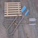 2pcs 155cm Aquarium Cleaning Brush Double Ended Flexible for Tube Brush Hos