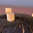 1Pcs Creative Handmade Natural Coconut Shell Bathroom Soap Dish Box Contain F9E7