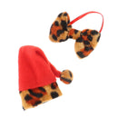 1 Christmas Festive Wrap Hat Cap Wine Bottle Cover Suit Party Table Gift D Hn