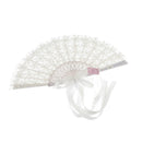 Unique Style White Hand Fan for Outdoor Event /Table Setting/Wall