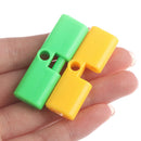 1PCS magic trick props cross interesting lock automatically unlock close-up JR