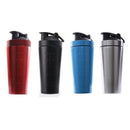 Stainless Steel Protein Vibrating Bottle Gym Shaker Sports Milkshake Blende K2R4