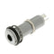 Guitar Bass Pickup Threaded Cylinder 6.35mm Jack Output Socket Chrome