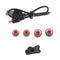 Wireless Bluetooth Earphone Headphone Magnet Design for Sport black