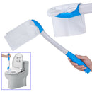 2 Pieces Bottom Wiper Handled Toilet Aid Obese Tool Paper Holder Bottom