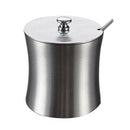 Salt Box Stainless Steel Seasoning Jars Container Measuring Scoop