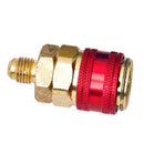 Pair Car Automotive AC R134A System Quick Couplers Connectors Adapter 1 TIM