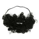 70s 80s Curly Afro Beard Artificial Mustache Facial Hair Mens Costume Prop