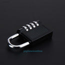 4 Dial Digit Combination Password Lock Travel Luggage Code Padlock Suitcase Lock