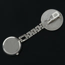 Medical nurse pocket watch,quartz movement,brooch pendant pocket watch Whit N9F3