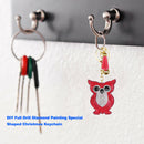 Full Drill Special Shaped Diamond Painting Bird Keychain Women Bag Pendant Eagle