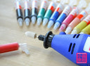 8 pieces  5 gram Diamond polishing lapping paste pastes compound set 0.5 - 10