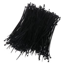 500Pcs 2.8*200mm Nylon Plastic Zip Trim Wrap Cable Loop Ties Wire Self L Kw