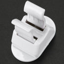 Home adhesive support Broom ladle handed Wall clip hook white O6X5
