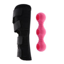 Pet Support/Elbow Support/Hygromb Compression Bandage, Black M + Rubber and