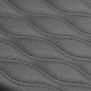 Grey Dust-proof PU Leather Car Armrest Pad Cover Auto Center Console Cushion Mat