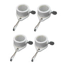 2 Pairs Flagpole Rotating Rings, Preventing the Flag From Wrapping Around the