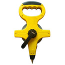 Stainless Steel Tape Measure Metric Ruler Tape 30M Telescopic Construction