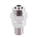 M8 Male Threaded 4x6mm Air Hose Pneumatic Fitting Straight Quick Coupler Si Z5U7