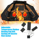 Vest Jacket Adjustable Temperature Clothes Heating Pad USB Warm Soft 5V Electric