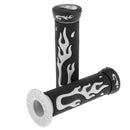 Universal Motorcycle Moped Scooter Handlebar Grip Replacement White
