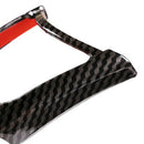 Carbon Fiber Steering Wheel Frame Decoration Cover Trim for BMW M3 M4 M5 X5 R3I1