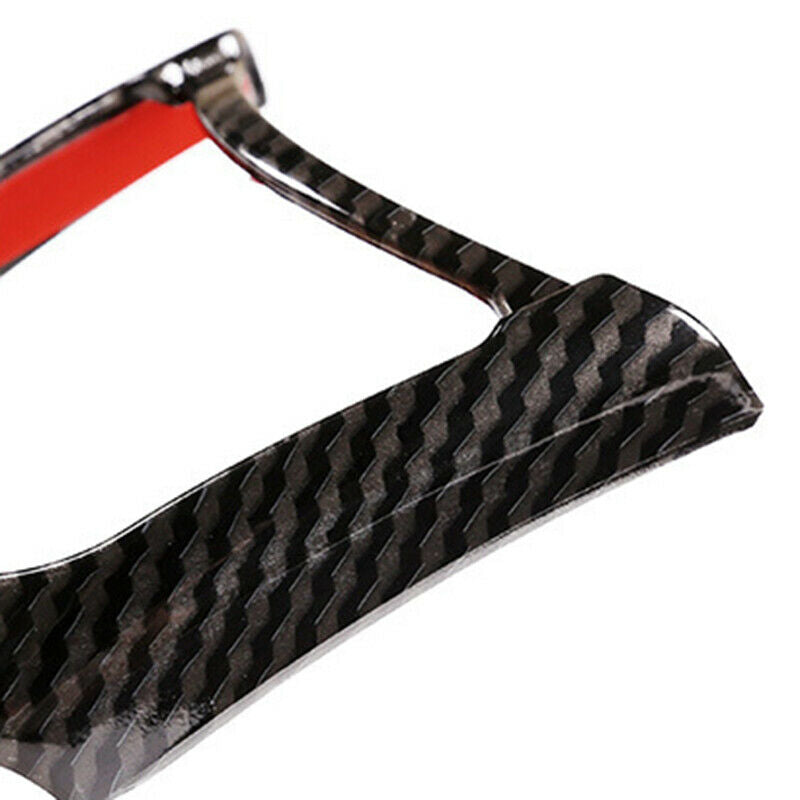 Carbon Fiber Steering Wheel Frame Decoration Cover Trim for BMW M3 M4 M5 X5 R3I1