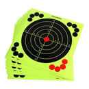 10 Sticks 12-inch Adhesive Shooting Target Stickers Training Aim Papers