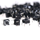 100Pcs 6x6x4.5mm Panel PCB Momentary Tactile Tact Push Button Switch RGBX