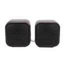 2pcs Mini Loud Music Stereo With Screws 500W Audio Universal Car Speaker