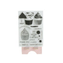 Cupcakes DIY Transparent Silicone Clear Stamps Scrapbooking Album Cards Decor  Z
