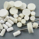 88 Pcs Wool Felt Polishing Wheels Buff Pad With Mandrel For For All Rotary  D5Q5