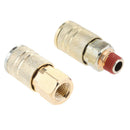 12x / Set Air Coupler And Plug Accessory Kit Fittings 1/4 NPT