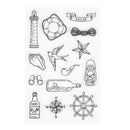 Voyage Style Silicone Seal+Cutting Die Stencil Photo Album Decor Craft Gift