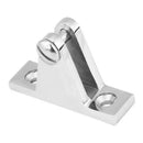 StainlessSteel Angled Deck Hinge Fitting for Bimini Boat Top Marine Hardware