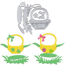 Flower basket Metal Cutting Dies For Scrapbooking Stencils DIY Album Car@