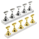 2x Acrylic False Nail Tips Stand Holder Practice Stand Display