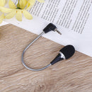 1pc 2019 3.5mm Flexible Mini Microphone Mic for Laptop Notebook PC Podcast MicOZ