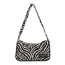 Animal Pattern Women Underarm Shoulder Bag Women Travel Handbags (Zebra)