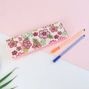DIY Flower Special Shaped Diamond Painting 2 Grids Pencil Case Storage Box