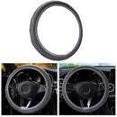 Car Steering Wheel Cover Soft Leather Breathable Anti-Slip M8P0 H2S2 N7S7