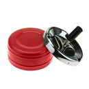 Portable Stainless Steel Round Push Down Ashtray Spinning Cigarette Ash Holder
