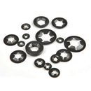 3X(340Pcs Internal Tooth Starlock Washers Quick Speed Locking Washers Push