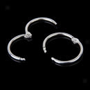 10 Scrapbooks Albums Book Card SPLIT Metal Hinged Bobbin Rings 25mm BINDERS
