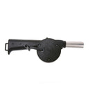 Hand Crank Powered Barbecue BBQ Fan Air Blower Outdoor Camping Cooking Tool
