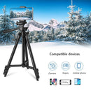 Video Camera Tripod Stand Smartphone Camera Tripod Built-in Spirit Level Phone