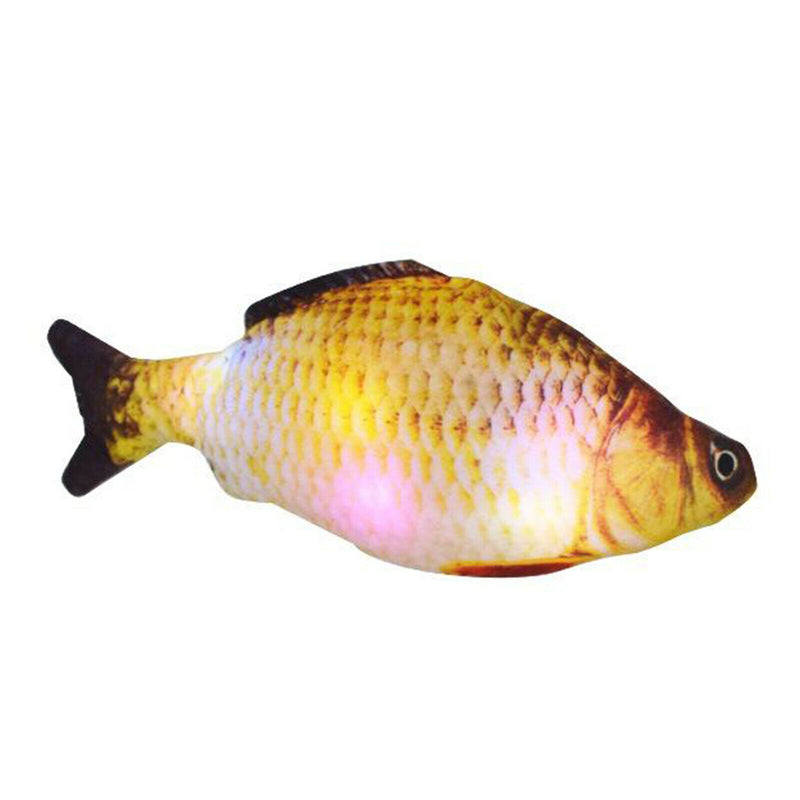 Set of 4 Pet Cats Electric Fish Toys Cat Kicker Cat Biting Kicking Play