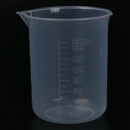 50 150 250 500 ml Laboratory transparent plastic measuring cup 4 pieces. To