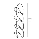 Baseball Cap Storage Rack Hat Display Holder Nail Free over the Door Scarf