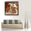 DIY 5D Diamond Painting Dog Cross Stitch Embroidery Home Decor Craft